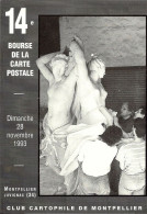 *CPM - 14ème Bourse De La Carte Postale De MONTPELLIER JUVIGNAC (34), Naissance Des Trois Graces - Sammlerbörsen & Sammlerausstellungen