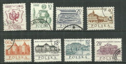 POLAND Oblitéré 1449-1456 Centenaire De Varsovie Arme Poterie Prince Théâtre - Used Stamps