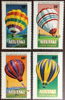 Aitutaki 1983 Manned Flight Balloons MNH - Aitutaki