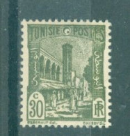 TUNISIE - N°273** MNH SCAN DU VERSO. Types De 1926-28. - Nuevos