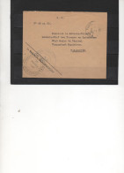 MADAGASCAR.1948. SERVICE DE SANTE.  "PLACE D'ANTSIRABE-INFIRMERIE DE GARNISON-LE MEDECIN-CHEF". - Storia Postale