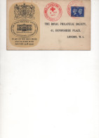 GRANDE BRETAGNE.1940. OFFICIEL FDC "STAMP CENTENARY (RED CROSS) EXHIBn LONDON" - Storia Postale