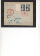 FRANCE.1950. PAIRE N°876. OBLIT.PREMIER JOUR "PARIS MUSEE POSTAL". - Red Cross