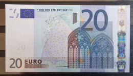 1 X 20€ Euro Trichet  P012C4 X14448866177 - UNC - 20 Euro