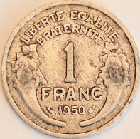 France - Franc 1950, KM# 885a.1 (#4086) - 1 Franc