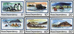 45290 MNH NUEVA ZELANDA. Dependencia Ross 1982 25 ANIVERSARIO DE LA OBERTURA DE LA BASE SCOTT - Nuevos