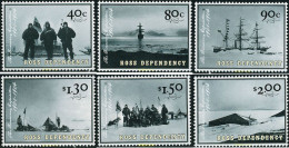 104015 MNH NUEVA ZELANDA. Dependencia Ross 2002 CENTENARIO DE LA EXPEDICION DISCOVERY - Nuevos