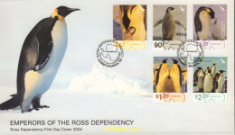 370078 MNH NUEVA ZELANDA. Dependencia Ross 2004 PINGUINO EMPERADOR - Unused Stamps