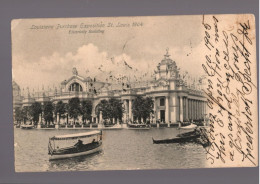 SAINT LOUIS LOUISIANA EXIBITION 1904 BRIDGES OVER LAGOON ELECTRICITY BUILDING - St Louis – Missouri