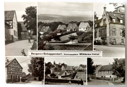 Bergern/Schoppendorf, Erholungsgebiet Mittleres Ilmtal, Ortsansichten, 1987 - Otros & Sin Clasificación