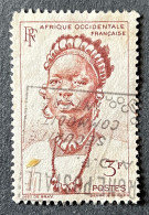 FRAWA0044U1 - Local Motives - Woman Of Togo - 3 F Used Stamp - AOF - 1948 - Used Stamps