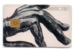 Main Sculpteur Auguste RODIN (1840-1917) Télécarte  MEXIQUE Phonecard (K 136) - Mexico