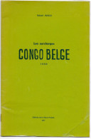 Congo, Livret Décrivant Les 18 Types De Surcharge Par Ingels (SN 2825) - Ongebruikt