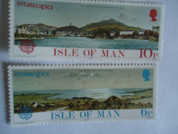 ISLE OF MAN   MNH  SET 2 EUROPA 1977 - 1977