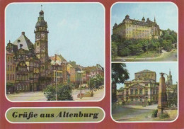 3312 - Altenburg - Blick Zum Rathaus, Schloss, Theater - 1987 - Altdöbern