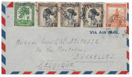 Congo 1945, Lettre De Kikwit (SN 2827) - Cartas & Documentos