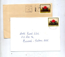 Lettre Entiere 24 C 27 C Flaur - Interi Postali