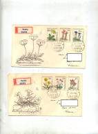 Lettre Recommandée Vsetin Sur Fleur - Storia Postale