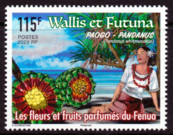 Wallis Et Futuna 2023 - Fleurs Et Fruits Parfumés Du Fenua - 1 Val Neuf // Mnh - Nuovi