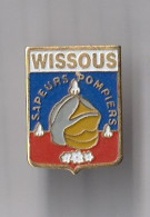 PIN'S THEME  POMPIERS WISSOUS DANS L'ESSONNE - Bomberos