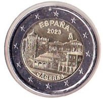 2 Euro Commémoratif Espagne 2023 - Caceres - Espagne