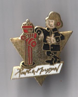 PIN'S THEME POMPIERS DE PONT A MOUSSON - Firemen