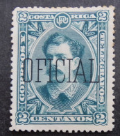 Costa Rica 1889 (8a) President Soto Altaro Oficial - Costa Rica