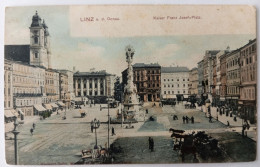 Linz A.d. Donau, Kaiser-Franz-Josef-Platz, Ca. 1920 - Other & Unclassified