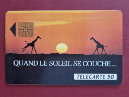 D314 - DUNLOPILLO GIRAFE - COTE 190E - Phonecards: Private Use