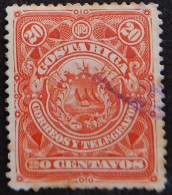 Costa Rica 1892 (1e) Coat Of Arms - Costa Rica