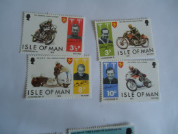 ISLE OF MAN   MNH  STAMPS SET 1974 MOTORBIKES - Motorbikes