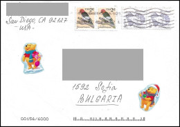 United States 2005, Cover To Bulgaria - Brieven En Documenten