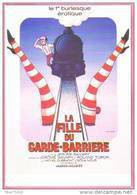 Carte Postale : La Fille Du Garde-Barrière (affiche Film Cinéma) Jérome Savary, Ill. Léo Kouper (train - Chemin De Fer) - Kouper
