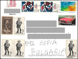 United States 2016, Cover To Bulgaria - Brieven En Documenten