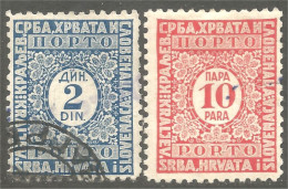 954 Yougoslavie Taxe 1921 Postage Due (YUG-406) - Timbres-taxe