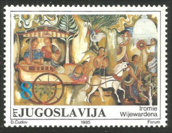 954 Yougoslavie Paintings Tableaux MNH ** Neuf SC (YUG-367a) - Altri & Non Classificati