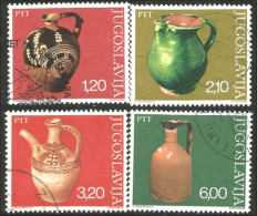 954 Yougoslavie 1976 Water Pitchers Jattes Pichets Poterie Pottery (YUG-351) - Altri & Non Classificati