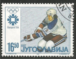 954 Yougoslavie Olympiques Ice Hockey Glace Eishockey (YUG-325) - Autres & Non Classés