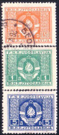 954 Yougoslavie Officiels Officials (YUG-247) - Dienstmarken