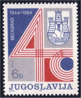 954 Yougoslavie Liberation Belgrade Armoiries Coat Of Arms MNH ** Neuf SC (YUG-71) - Timbres