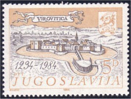 954 Yougoslavie Virovitica Engraving Gravure MNH ** Neuf SC (YUG-68a) - Nuovi