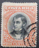 Costa Rica 1901 (1b) Local Motives & Famous People Juan Mora F. - Costa Rica