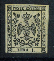 P2969 C - MODENA , SASS. 11 CON GOMMA ORIGINALE, 4 MARGINI - Modène