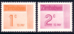 962 Zimbabwe Timbres Taxe Postage Due (ZIM-30) - Zimbabwe (1980-...)