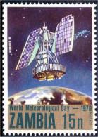 958 Zambia Satellite Météorologie Meteorology Day MNH ** Neuf SC (ZAM-14) - Clima & Meteorología