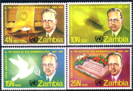 958 Zambia Dag Hammarskjold MNH ** Neuf SC (ZAM-18) - Zambia (1965-...)