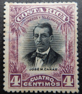 Costa Rica 1903 (1) José Maria Canas - Costa Rica