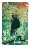 Grotte Cave Télécarte JAPON Phonecard Telefonkarte (K 142) - Paisajes