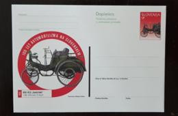 SLOVENIE Automobiles, Voitures, Voitures Anciennes, Cars, Coches. BENZ VELO Entier Postal NEUF - Cars