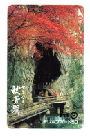 Grotte Cave Télécarte JAPON Phonecard Telefonkarte (K 143) - Paesaggi